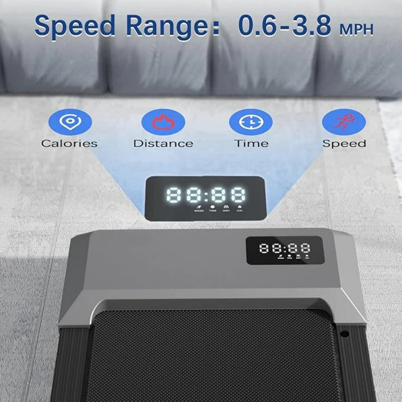 DeskMill Under-Desk Treadmill - Ultra-quiet Walking Pad for Home & Office