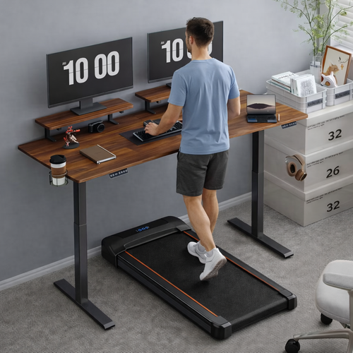 Deskmill Electric Stand Up Desk Treadmill Combo