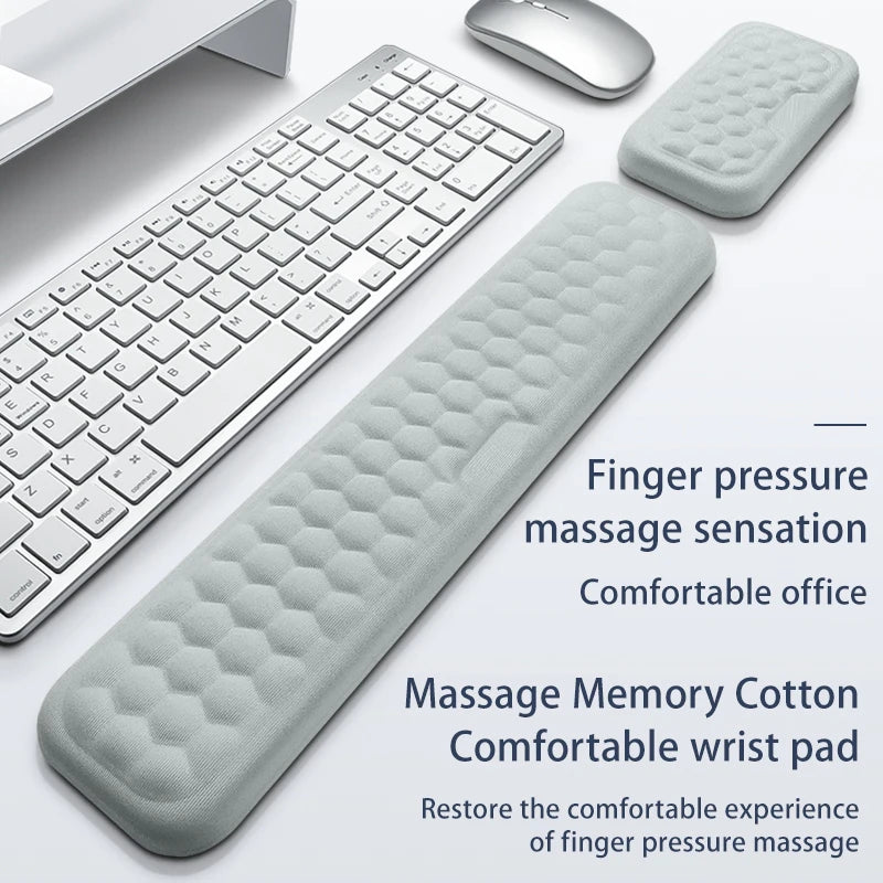 Relax Wrist Memory Keyboard Mouse Pad