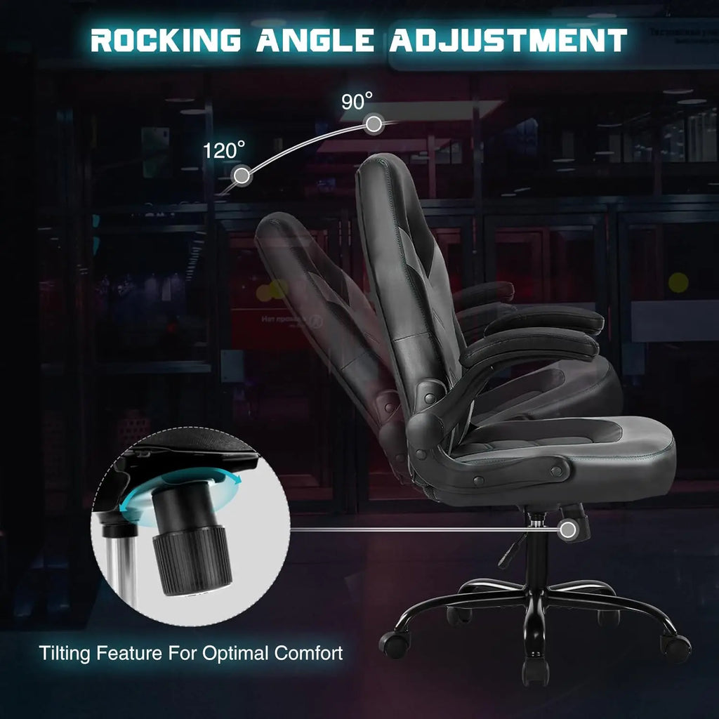 Ergonomic Adjustable Height Armrest Rolling Chair