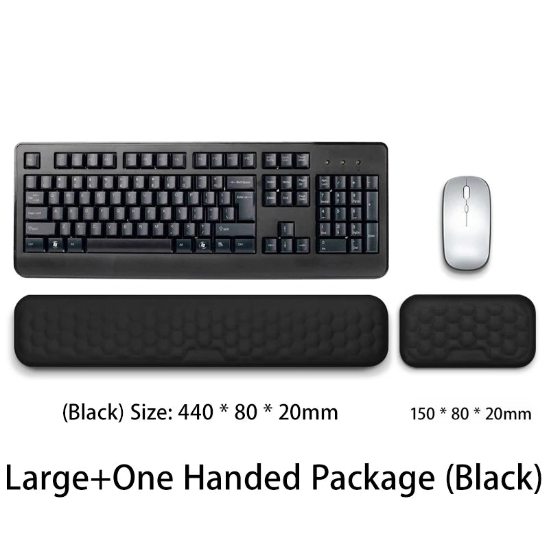 Relax Wrist Memory Keyboard Mouse Pad