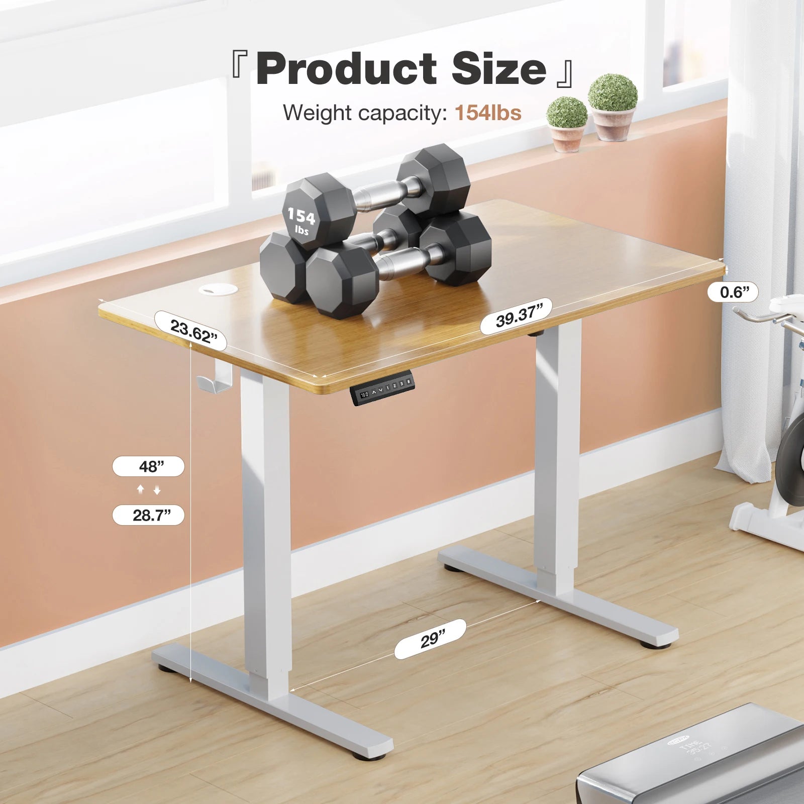 Standing Desk & Walking Pad Treadmill Bundle Set