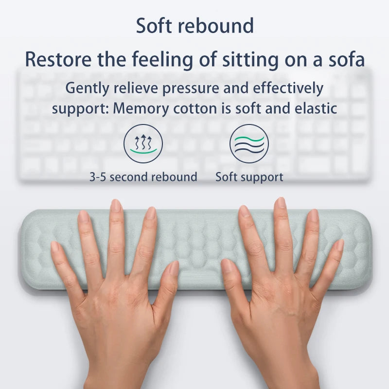 Relax Wrist Memory Keyboard Mouse Pad