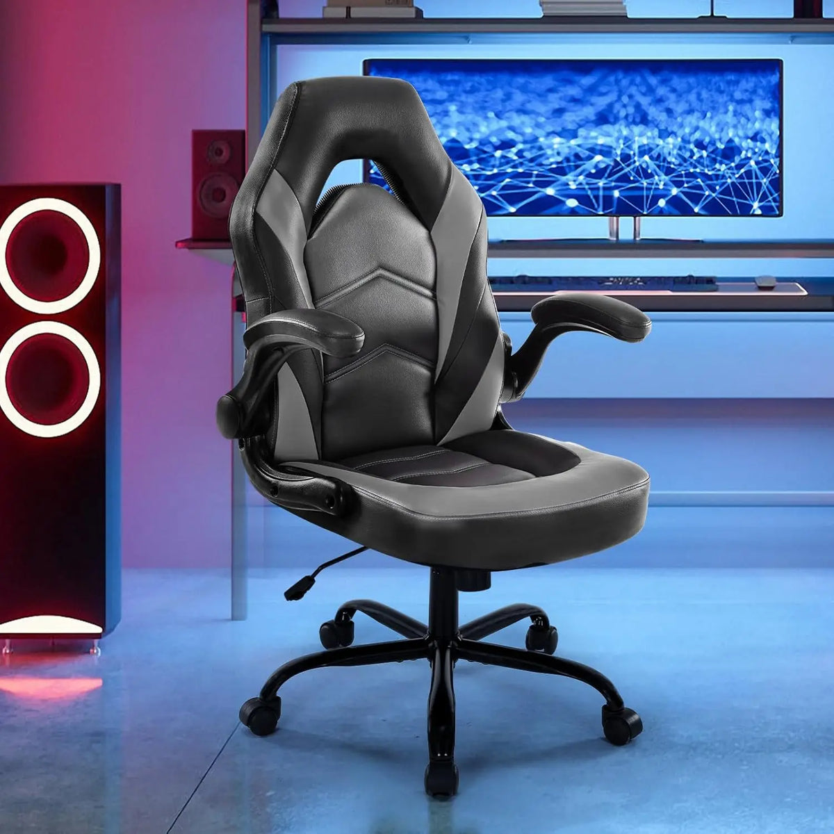 Ergonomic Adjustable Height Armrest Rolling Chair