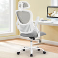 Mesh Office Desk Chair Flip-up Arms