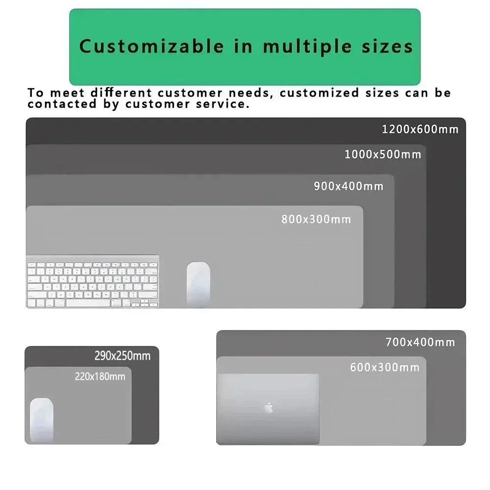 Strata Liquid Abstract Mouse Pad Deskmat With Lockedge Non-slip