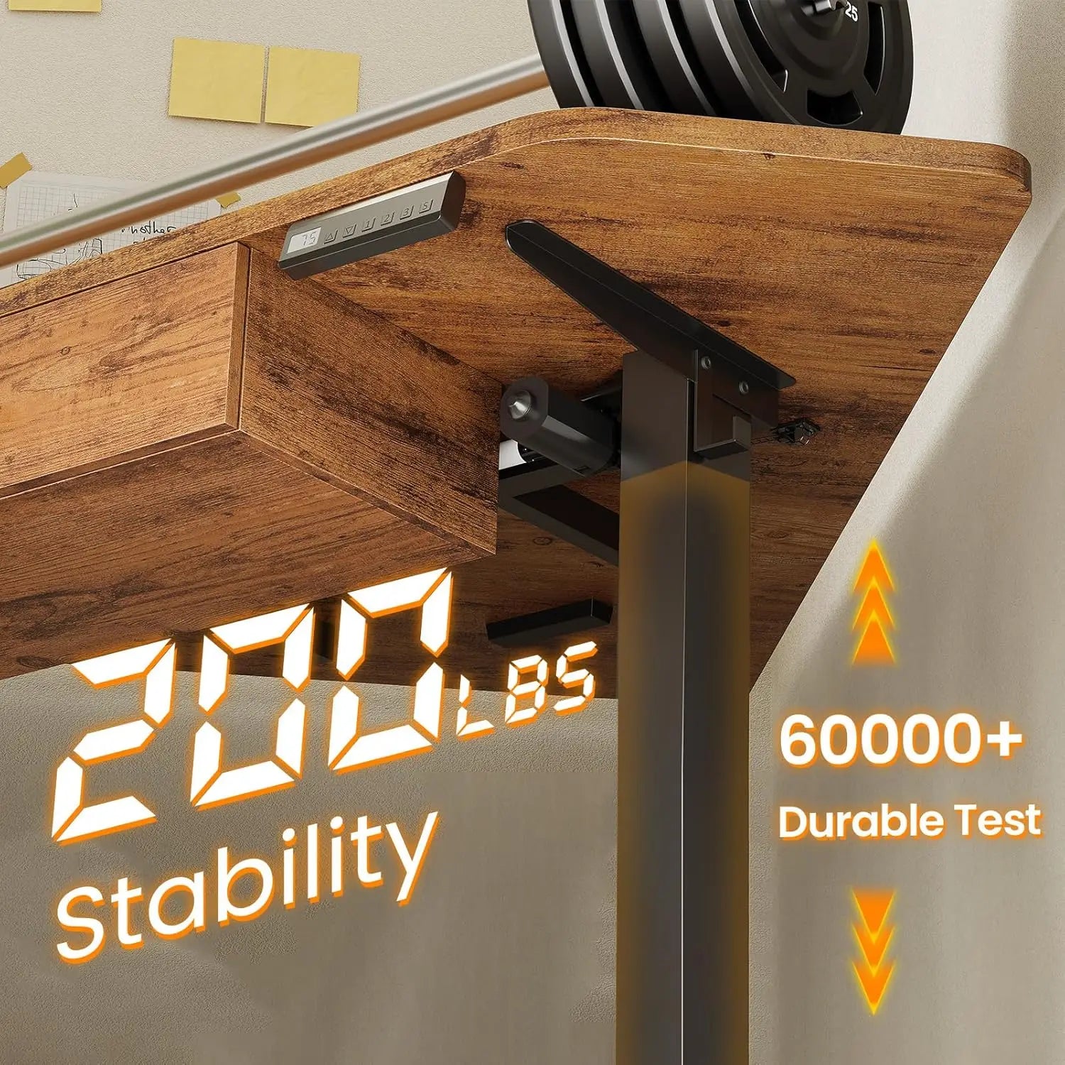 Corner Electric Standing Desk + Under Desk Walking Pad Bundle