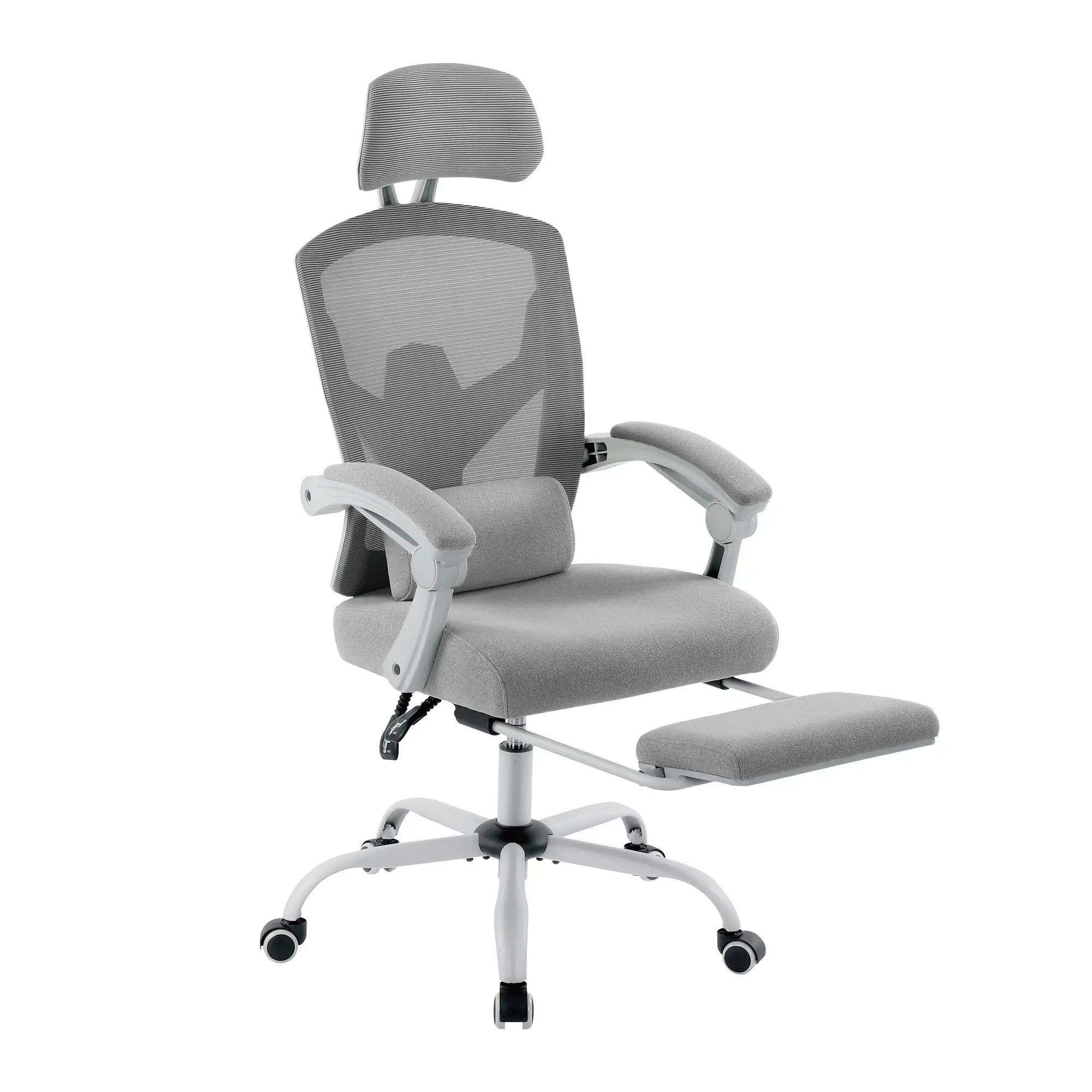 High Back Mesh Lumbar Swivel Rolling Chair