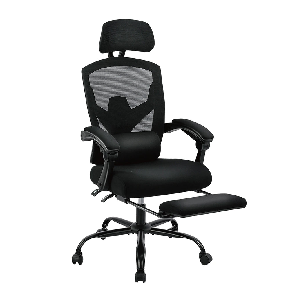 High Back Mesh Lumbar Swivel Rolling Chair