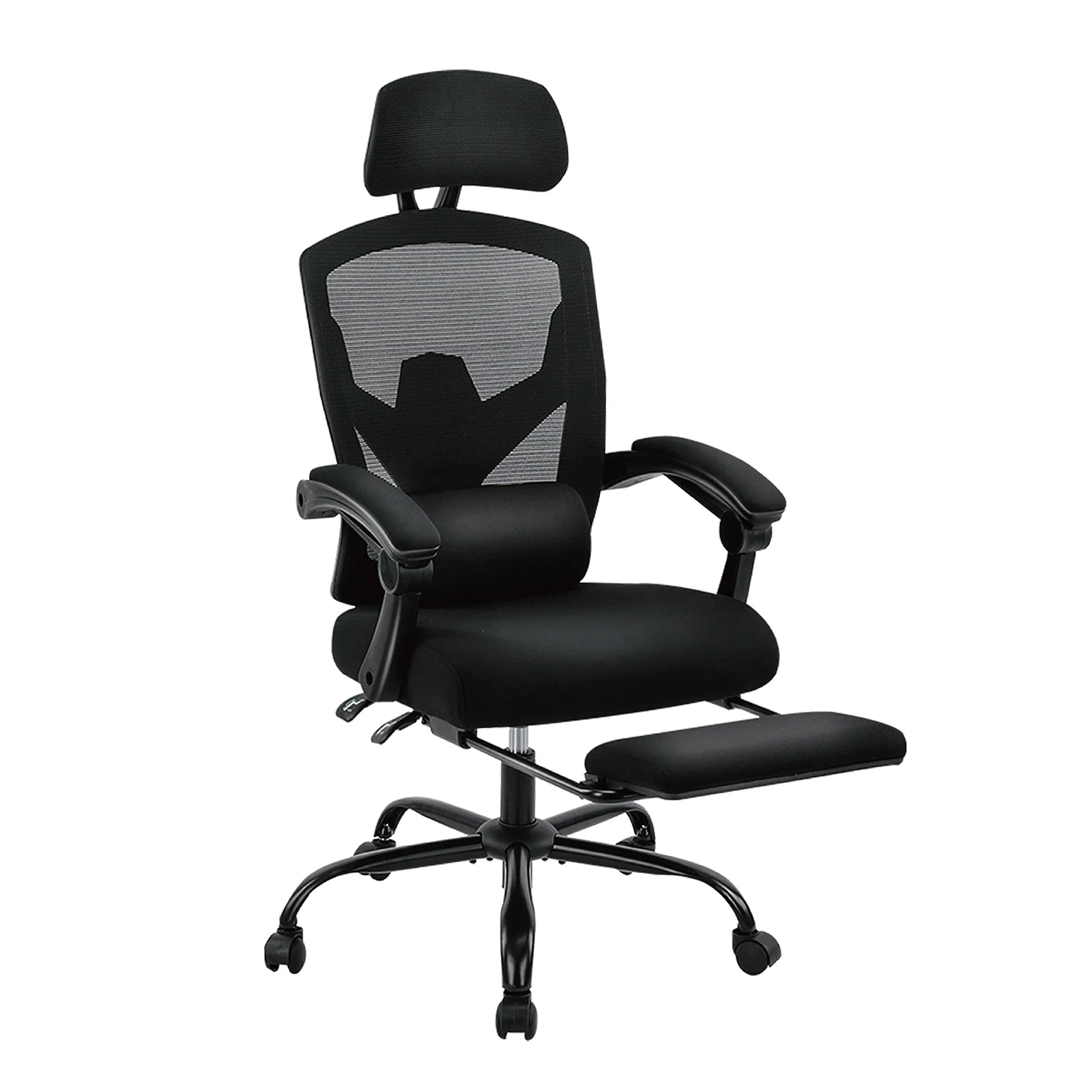 High Back Mesh Lumbar Swivel Rolling Chair