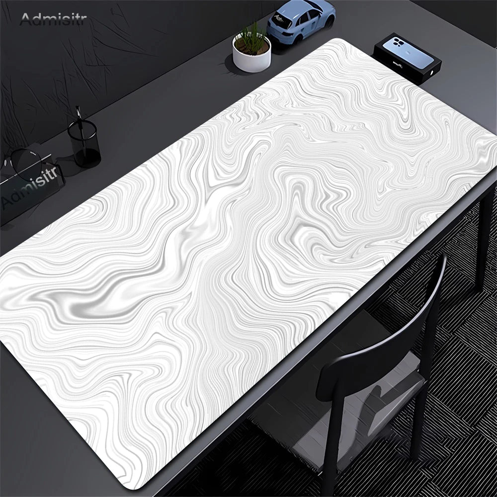 Strata Liquid Abstract Mouse Pad Deskmat With Lockedge Non-slip