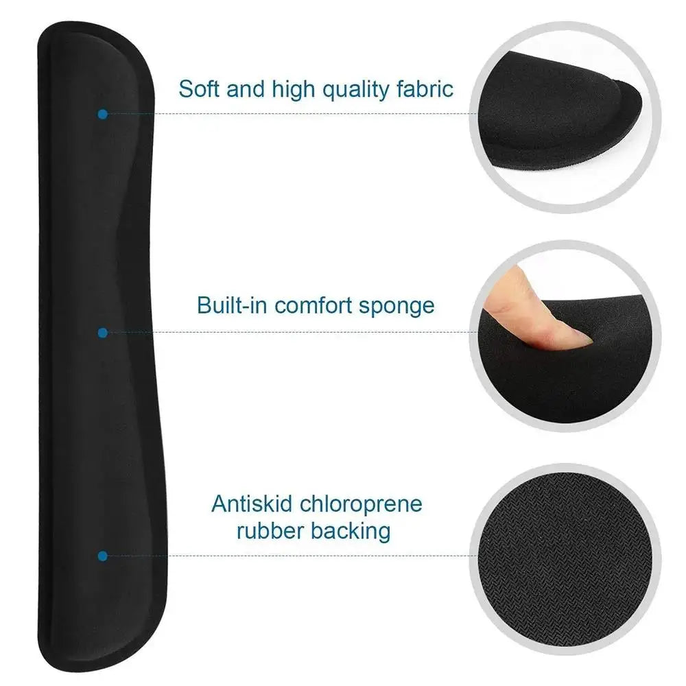 Non-slip Ergonomic Memory Foam Mouse Mat and Wrist Rest